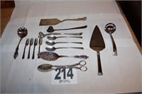 Misc. Silver Plate items (Ladle and Pie Server