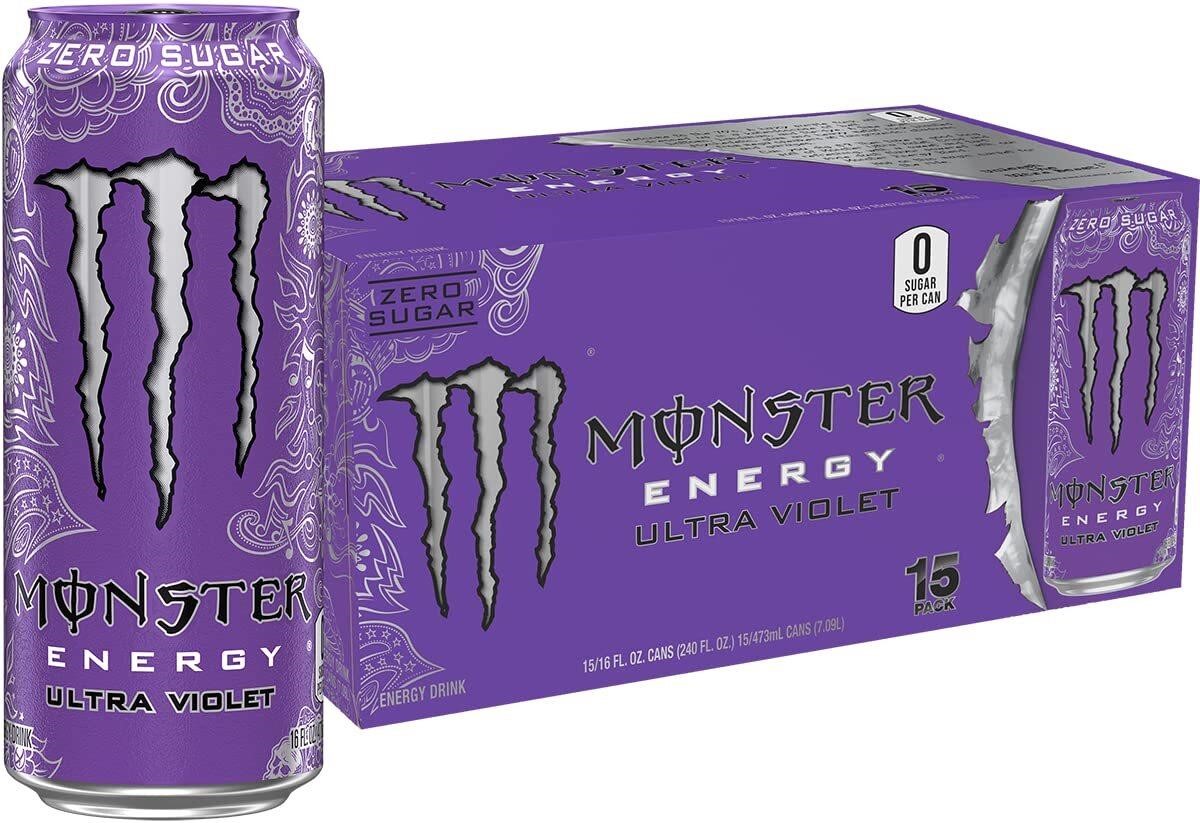 Monster Energy Ultra Violet  16oz  15pk