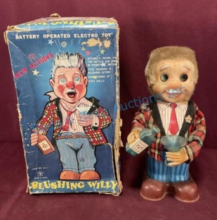 “blushing Willy“ battery operated