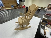 Doll-Sized Rocking Chair