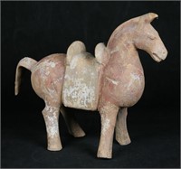 Chinese Pottery Tang Style Horse