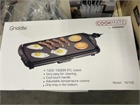 Lot of (2) Brand New Cookmate Griddle with Cool
