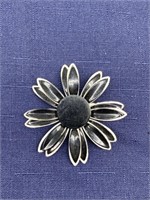 Vintage flower brooch
