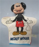Vintage Mickey Mouse puppet.