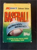 1988 KMart Baseball Memorable Moments Set