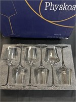 6 pc Wine Glass Set