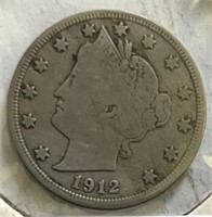 1912D Liberty Head Nickel