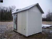 8'x10' wood construction shed