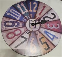 Firstime Vintage Plates Wall Clock