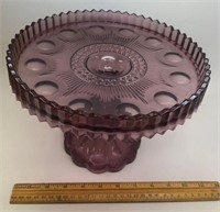 Raised Purple Serving Platter