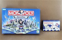 Monopoly Board Game & Dominoes