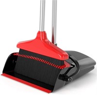 *NEW* Adjustable Broom with Dustpan Combo Set