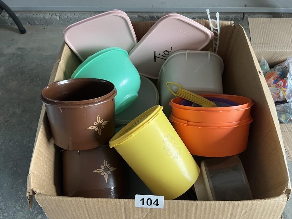 Large Tupperware Lot U232