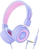 Kids Microphone Headphones - Purple