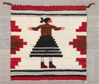 Native American Woman Rug