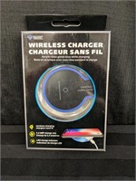 Wireless Phone Charger Pad - New - Blue