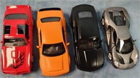 (4) RMZ City 5" Die Cast Cars, New