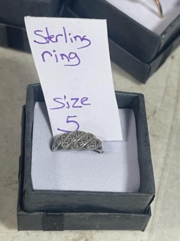 STERLING RING