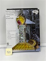 Christmas Holographic Twinkling Light Sculpture