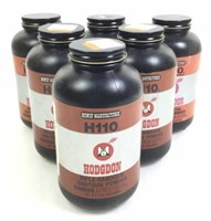 (6) Bottles Hodgdon H110 Powder