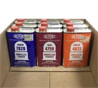 (9) Dupont Smokeless Gunpowder Cans