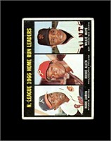 1967 Topps #244 Home Run Leaders P/F to GD+