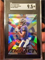 2018 PRIZM LAMAR JACKSON RC SGC 9.5