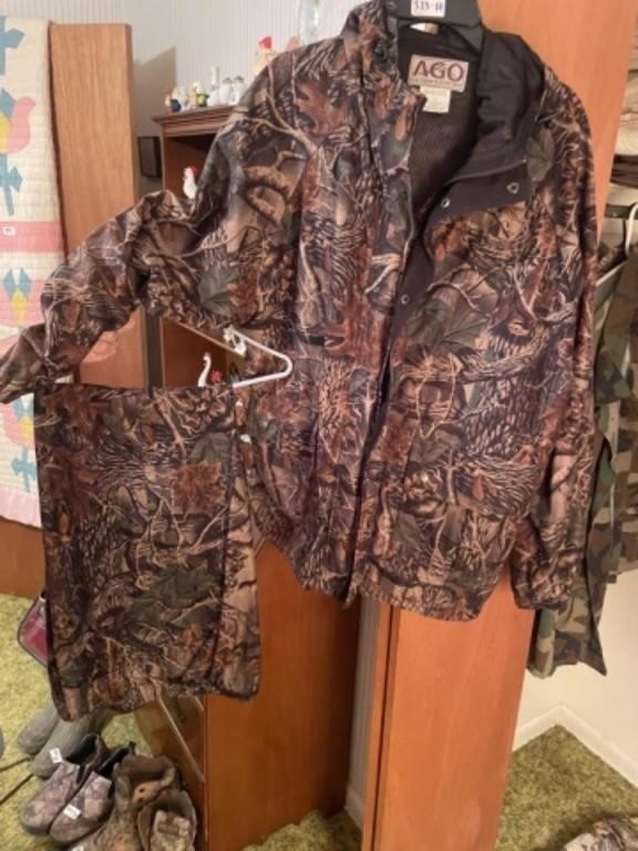 All Game Outfitter Camo Parka & Pants (XL)