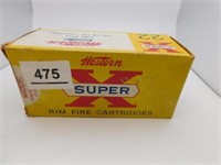 22 SHELLS WESTERN SUPER X BOX OF 500