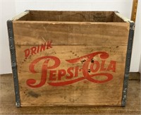 Wooden Pepsi-Cola crate