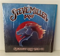 The Steve Miller Band Greatest Hits LP in shrink