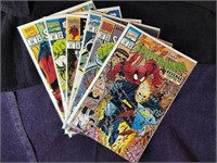 6 Book Set Spider-Man Revenge Of The Sinister 6