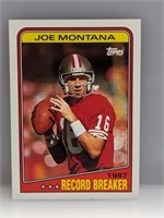 1988 Topps #4 Joe Montana “Record Breaker”