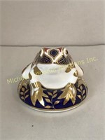 ROYAL CROWN DERBY FROG PAPERWEIGHT - XLIX