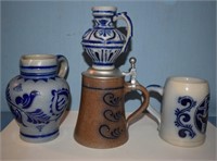 Assorted German Salt Glaze