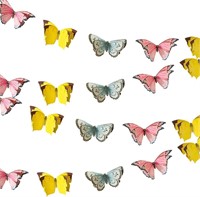 Party Supplies: Fluttering Butterfly Banner 3meter