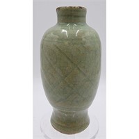 15-16th Century Chinese Celadon Vase Ming Dynasty