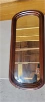 VINTAGE WALL MIRROR 37 BY 16 INCHES