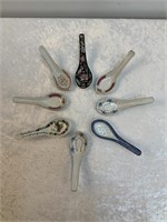 Ceramic Oriental Spoons