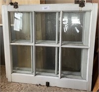 3 matching Wooden Storm Windows