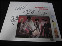 Duran Duran Signed Album Direct COA