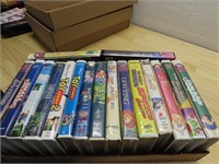 VHS movies lot.