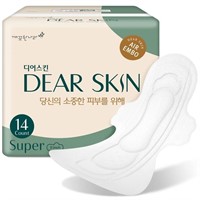 DEAR SKIN Air Embo Sanitary Pads Super (14 Count)