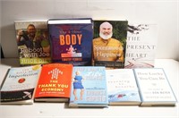 9 SELF HELP & WELL BEING BOOKS LOT