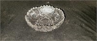 Antique 5" Libbey Cut Glass Bon Bon Dish