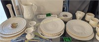 Belleek Christmas Dishes, Plates, Cups And