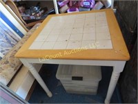 tile center kitchen table
