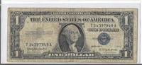 US ONE DOLLAR SILVER CERTIFICATE