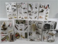 (40+) VINTAGE SMALLER SIZE FISHING LURES: