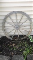 Primitive wooden wheel